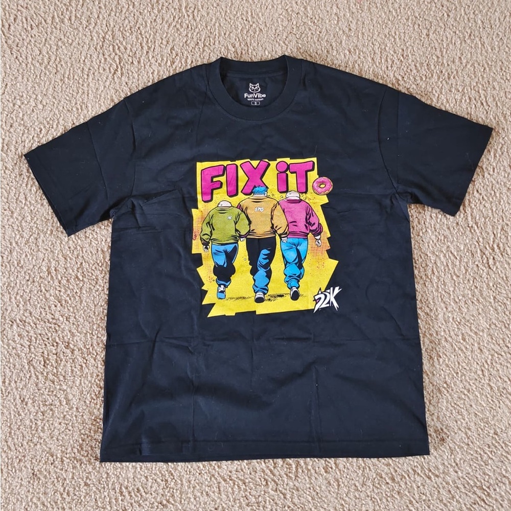 Black Graphic T-Shirt
